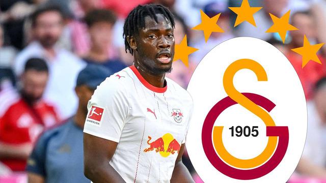 Galatasaray Leipzig'den Bitshiabu'yu bitirdi! İstanbul'a davet etti