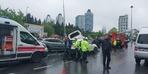 Beşiktaş'ta korkunç kaza!  8 araç çarpıştı: 8 yaralı