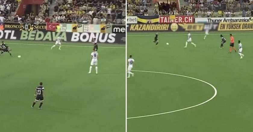 Lugano-Fenerbahçe maçında yasa dışı bahis sitelerinin reklamları gösterildi