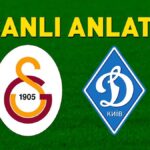 Galatasaray – Dinamo Kiev maçı öncesi son gelişmeler! Olası 11 kişi açıklandı…