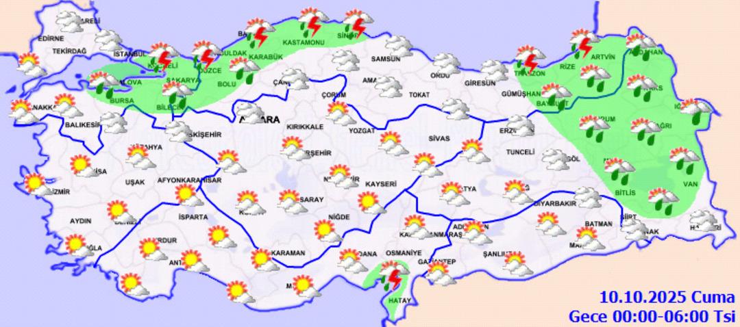 Son dakika | Alarm bir ilçeden diğerine ulaştı: İstanbul'da sel, su baskını, yıldırım tehlikesi! İşte Meteoroloji açıklamasıyla 9 Ekim hava durumu tahmini... 5
