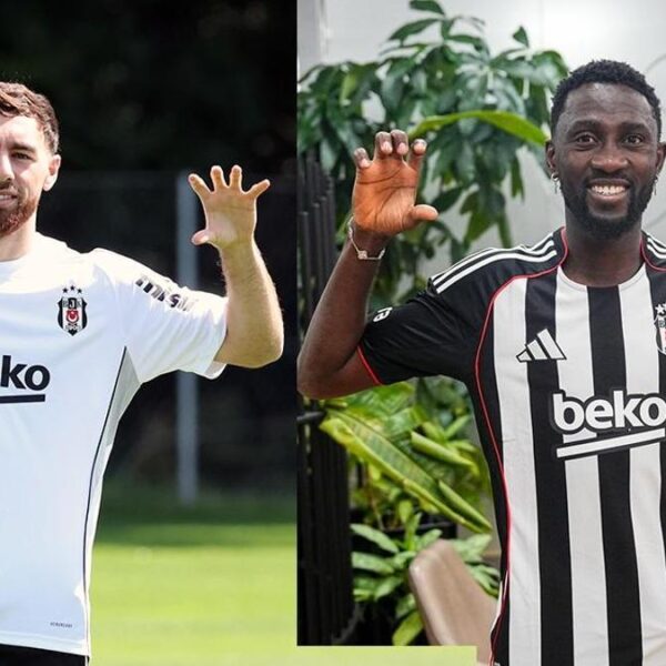 Son Dakika Spor Haberi | Beşiktaşın yeni kaptanları Orkun Kökçü ile Wilfred Ndidi