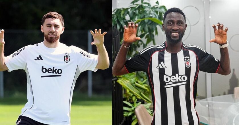 Son Dakika Spor Haberi | Beşiktaşın yeni kaptanları Orkun Kökçü ile Wilfred Ndidi