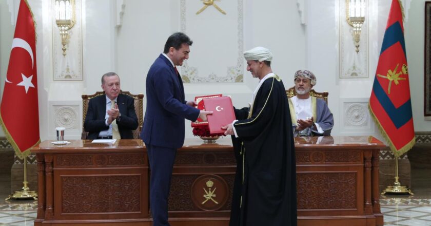 Türkiye ile Umman arasında anlaşmalar imzalandı