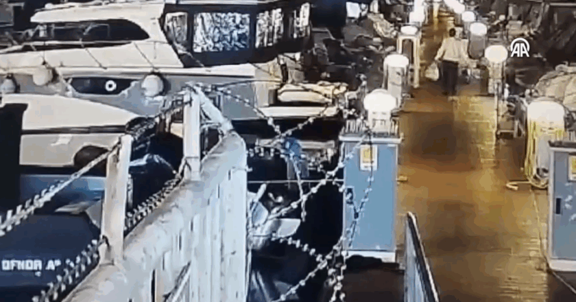 Tekneden düşen genç, pervaneye kapılarak hayatını kaybetti